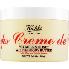 Kiehl's Creme De Corps Whipped - Soya Sütü ve Balla Çırpılmış Vücut Nemlendiricisi 226G