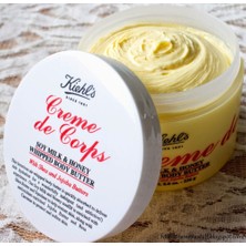 Kiehl's Creme De Corps Whipped - Soya Sütü ve Balla Çırpılmış Vücut Nemlendiricisi 226G