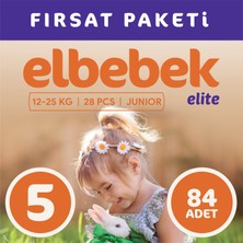 Elbebek Elite Bebek Bezi 5 Numara Junior 84 Adet