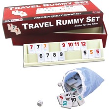 Kullan At Party Star Travel Rummy Set Okey Takımı