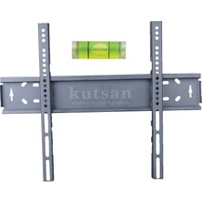 Kutsan LG 42" 106 Ekran LCD TV Sabit Duvar Askı Aparatı + Su Terazili