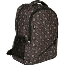Bear & Deer Tigan Sırt Çantası Yaprak Siyah