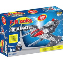 Furkan Toys F-Blocks Uzay Seti 129 Parça