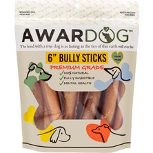 Awardog  Doğal Premium Bully Sticks Köpek Ödül Ürünü XL Jumbo Kalınlık