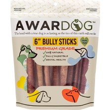 Awardog  Doğal Premium Bully Sticks Köpek Ödül Ürünü Ekstra Kalın