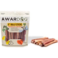 Awardog  Doğal Premium Bully Sticks Köpek Ödül Ürünü Ekstra Kalın
