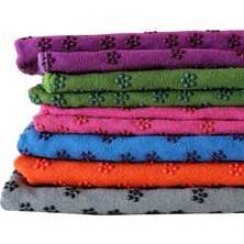 Yogatime Mat Havlusu Klasik Koyu Mavi