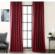 Evdepo Home Hazır Karartma Blackout Pilesiz Fon Perde 80 x 250 cm