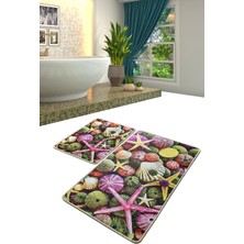 Chilai Home Estrella 2'li Set Banyo Halısı Paspas Seti Djtbanyo
