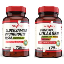 Glucosamine Chondroitin Msm 120 Tablet Collagen Kolajen 120 Tablet