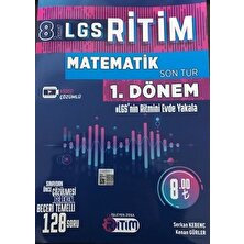 İşleyen Zeka Yayınları 8. Sınıf LGS 1. Dönem Matematik Ritim Son Tur - Kenan Gürler