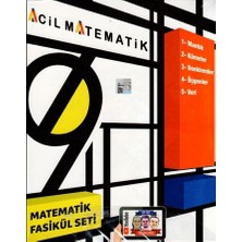 Acil Yayınları 9. Sınıf Matematik 6'lı Fasikül Seti