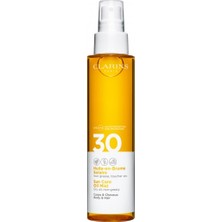 Clarins Sun Care Body Oil-in-Mist SPF30 Vücut Yağı