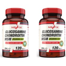 Nevfix Glucosamine Chondroitin Msm 120 Tablet x 2 Kutu 240 Tablet