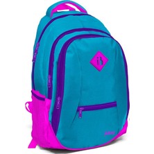 iBag 14315 Dört Gözlü Yeşil Okul Sırt Çantası