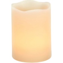 Alkan Zicco Mum LED Kandil 9 cm