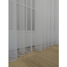 Esse Home Grek Tül Perde - Petek Zemin 100 x 250 Seyrek Pile 1/2
