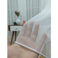 Esse Home Grek Tül Perde - Petek Zemin 100 x 250 Sık Pile 1/3