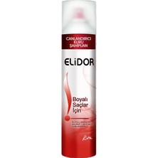 Elidor Kuru Şampuan Canlandırıcı 250ml Boyalı Saç (Sprey) - 6'lı Paket