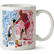 Art Hediye Basketbol The Revolution Baskılı Kupa Bardak