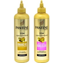 Pantene Belirgin Bukle+Onarıcı Bakım 7/24 300 ml Saç Kremi 2 Li Set