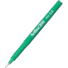 Artline 200 Fineliner İnce Uçlu Yazı ve Çizim Kalemi 0.4 mm Yeşil