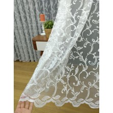 Esse Home Özel Örme Dokulu Tül Perde 100 x 250 Sık Pile 1/3