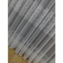 Esse Home Spor Desen Fransız Dantel Tül Perde & Kruvaze Perde 100 x 250 Sık Pile 1/3