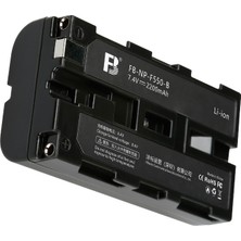Tewise Fb Sony NP-F550 2'li USB Şarj Cihazı ve Batarya Seti
