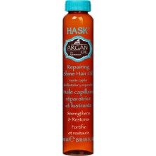 Hask Argan Oil - Onarıcı Parlaklık Verici Saç Bakım Yağı 18 ml