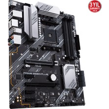 Asus Prıme B550-Plus Amd B550 Am4 DDR4 4400 Dp Hdmı Çift M2 Usb3.2 Argb Atx (Prıme B550-Plus) Anakart