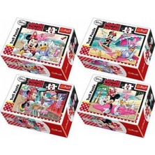 54 Parça Mini Puzzle Minnie Mouse