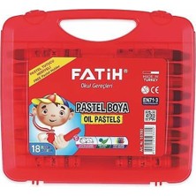 Fatih Pastel Boya 18 Renk King Size Çantalı