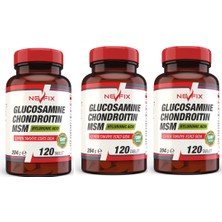 Nevfix Glucosamine Chondroitin Msm 120 Tablet x 3 Kutu 360 Tablet