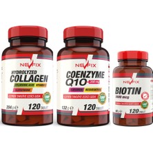 Nevfix Collagen 1000 mg Coenzyme 200 mg Biotin 5000 Mcg