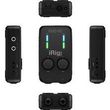 Ik Multimedia Irig Pro Duo I/o 2-Giriş/2-Çkış Mobil Ses Kartı (Iphone/ipad/mac/pc)