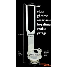 VitrA Gömme Rezervuar Boşaltma Grubu Yatağı Baskı Parçası