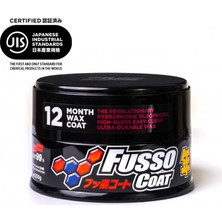 SOFT99 Fusso Coat 12 Aylık Wax Koyu Renk Avrupa Versiyon 200 gr.