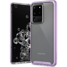 Caseology by Spigen Samsung Galaxy S20 Ultra Kılıf Skyfall Flex Lavender Purple - ACS00736