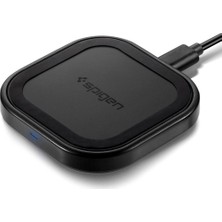 Spigen SteadiBoost F309W Compact Wireless Hızlı Kablosuz Şarj Cihazı 10W USB-C Çıkışlı (QI Sertifikalı Tüm Cihazlar ile Uyumlu) - 000CH26041