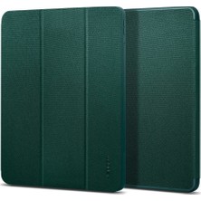 Spigen Apple iPad Pro 12.9'' (2020) / iPad Pro 12.9" (2018) Kılıf Urban Fit Dokuma Midnight Green - ACS01059