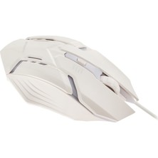 MF Product Strike 0191 Rgb Kablolu Gaming Mouse Beyaz