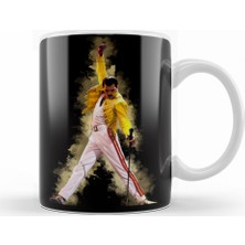 Baskı Dükkanı Freddie Mercury Kupa Bardak Porselen