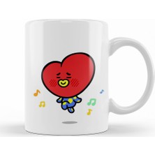 Baskı Dükkanı BT21 Tata Bts Kupa Bardak Porselen