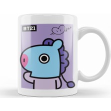 Baskı Dükkanı Bts Bt Mang Kupa Bardak Porselen