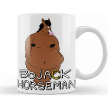 Baskı Dükkanı Bojack Horseman Kupa Bardak Porselen