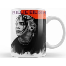 Baskı Dükkanı Billie Eilish Kupa Bardak Porselen