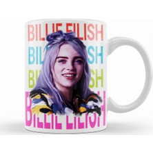 Baskı Dükkanı Billie Eilish Kupa Bardak Porselen