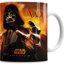 Baskı Dükkanı Star Wars Dart Vader Kupa Bardak Porselen