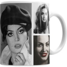 Baskı Dükkanı Türkan Şoray Kupa Bardak Porselen